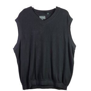 Bolle Men's XL Black V-Neck Golf Vest